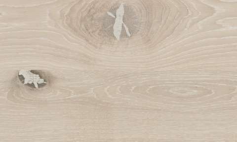 Oak Cottage 1R Ivory & Cream matt lacq brushed